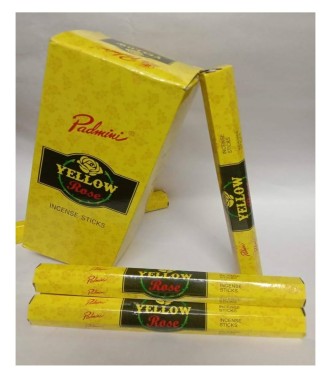Henaa Yellow Rose Incense Stick