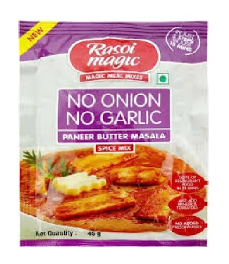 RASOI MAGIC NO ONION NO GARLIC PANEER BUTTER MASALA