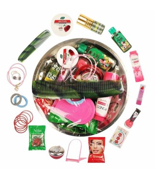 MATAJI SHRINGAR ROUND TRAY